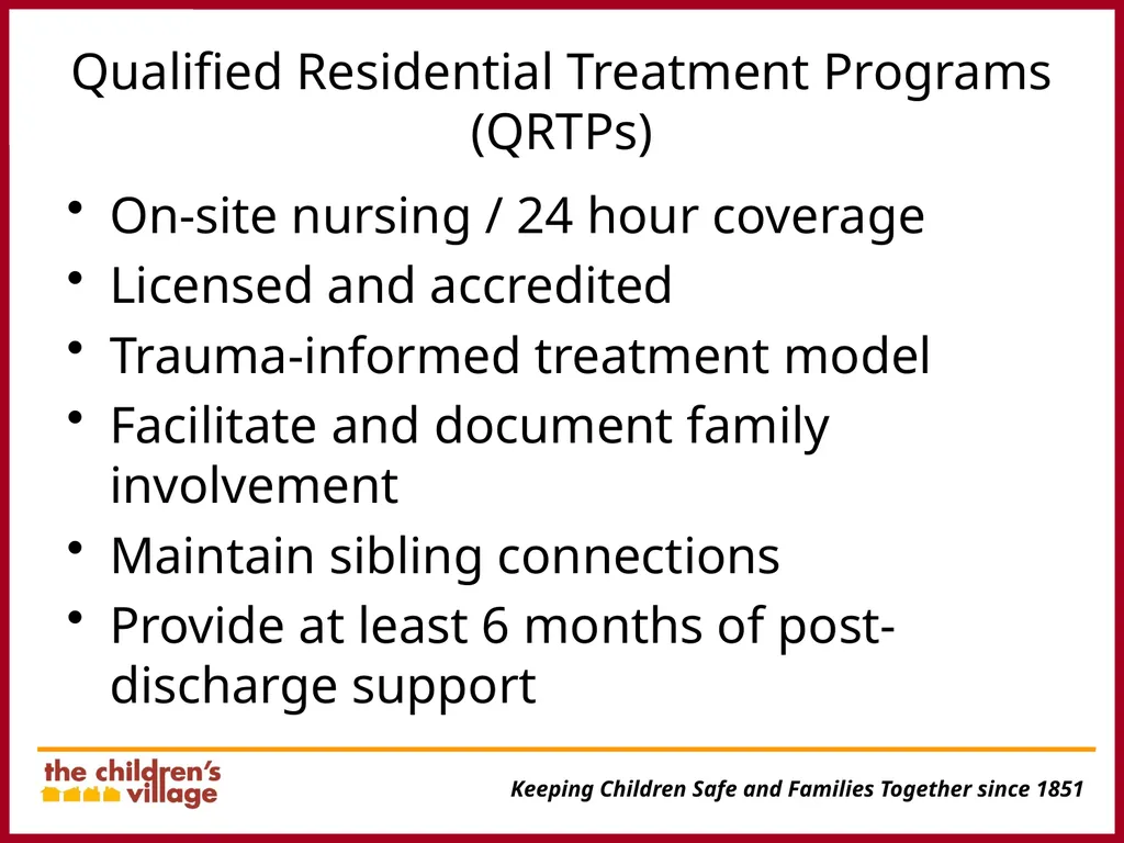 Transforming Residential Care in Preparation for - slide 8 of 16
