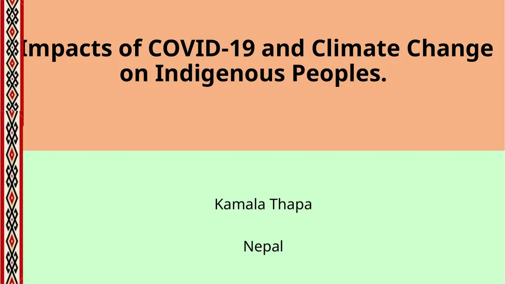 Impacts of COVID-19 and Climate Change on
