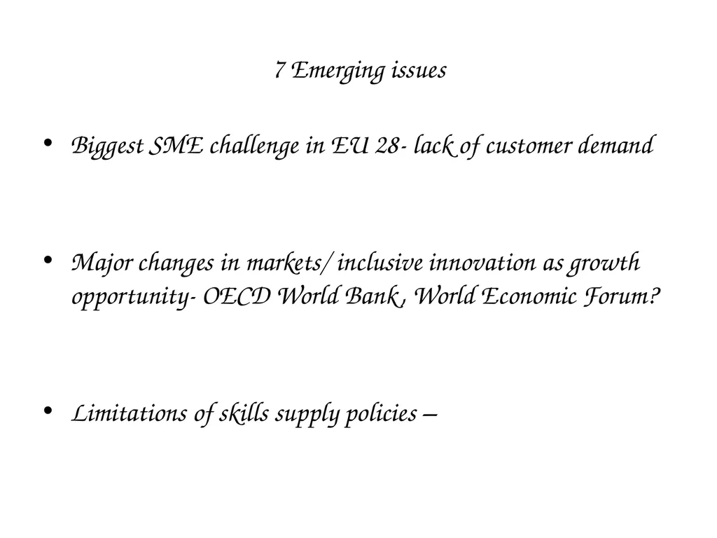 Public policies for a productive and - slide 4 of 17