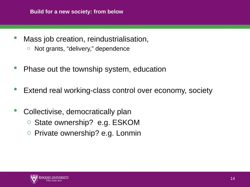 Positioning young workers for their rightful place - slide 14 of 14