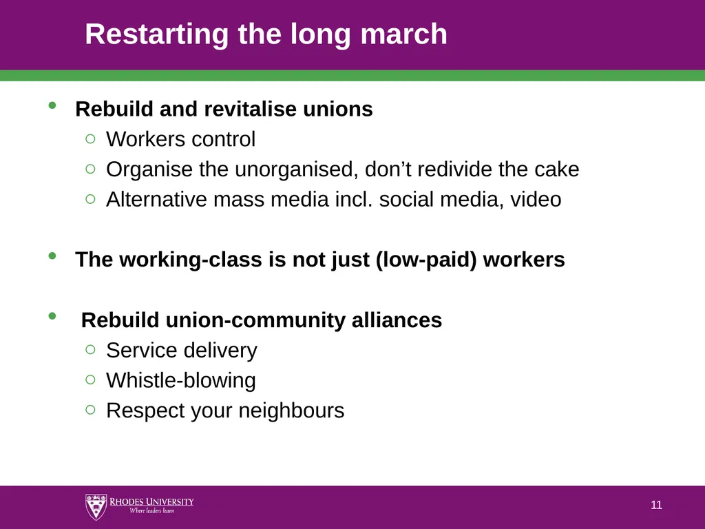 Positioning young workers for their rightful place - slide 11 of 14