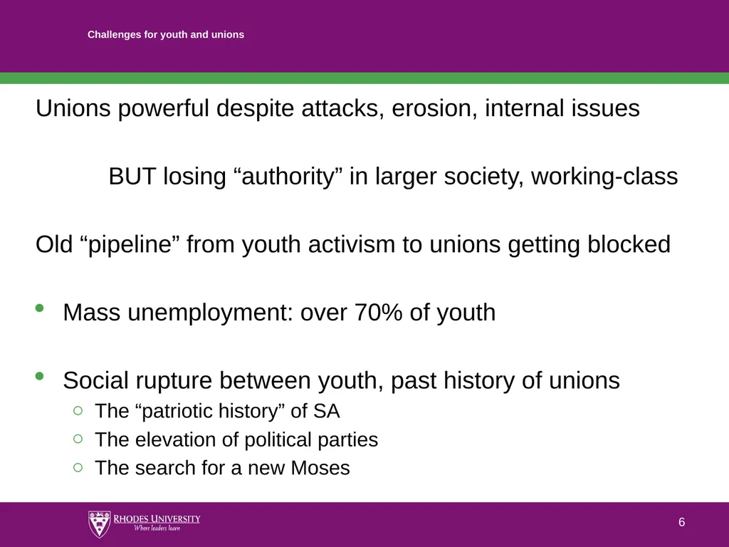 Positioning young workers for their rightful place - slide 6 of 14