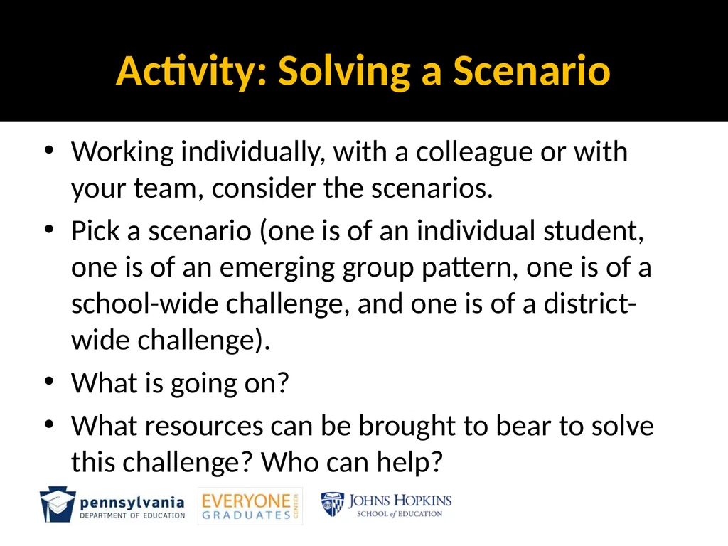 MODULE 4: Root cause analysis and Strategic Levels - slide 37 of 37