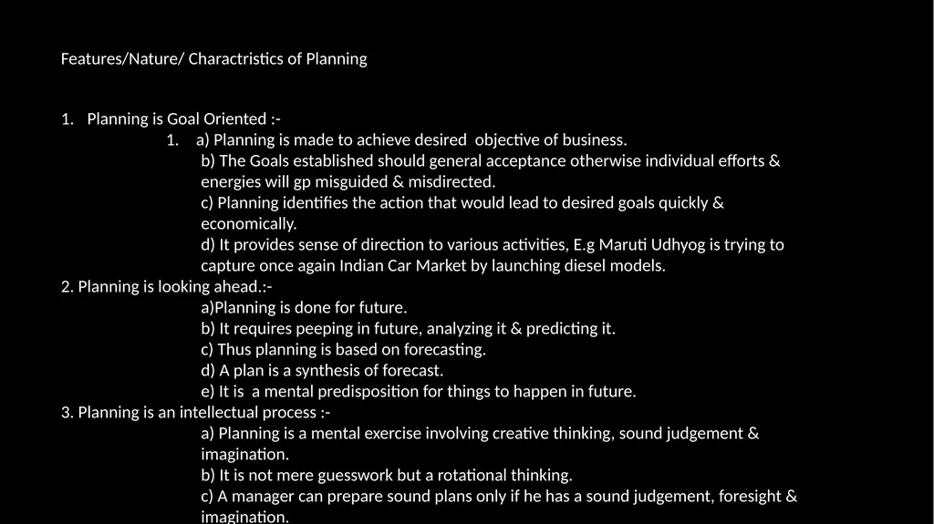 Meaning Definition Nature/scope/Features Steps in - slide 4 of 10
