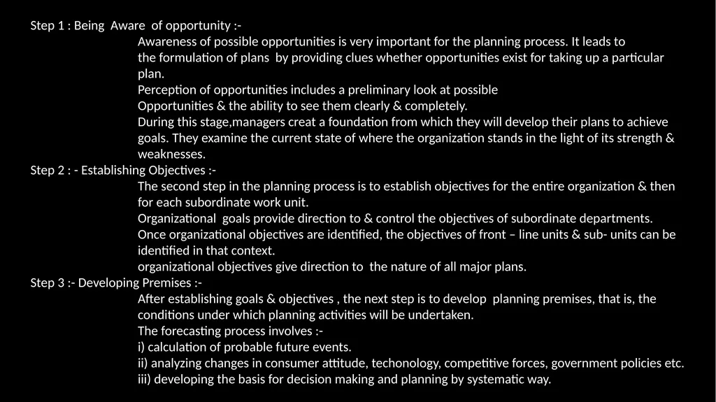 Meaning Definition Nature/scope/Features Steps in - slide 8 of 10