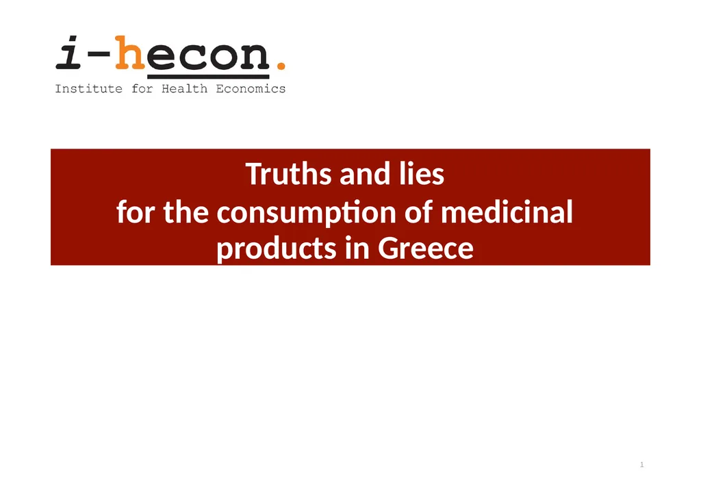 1 1 Truths and lies for the consumption of