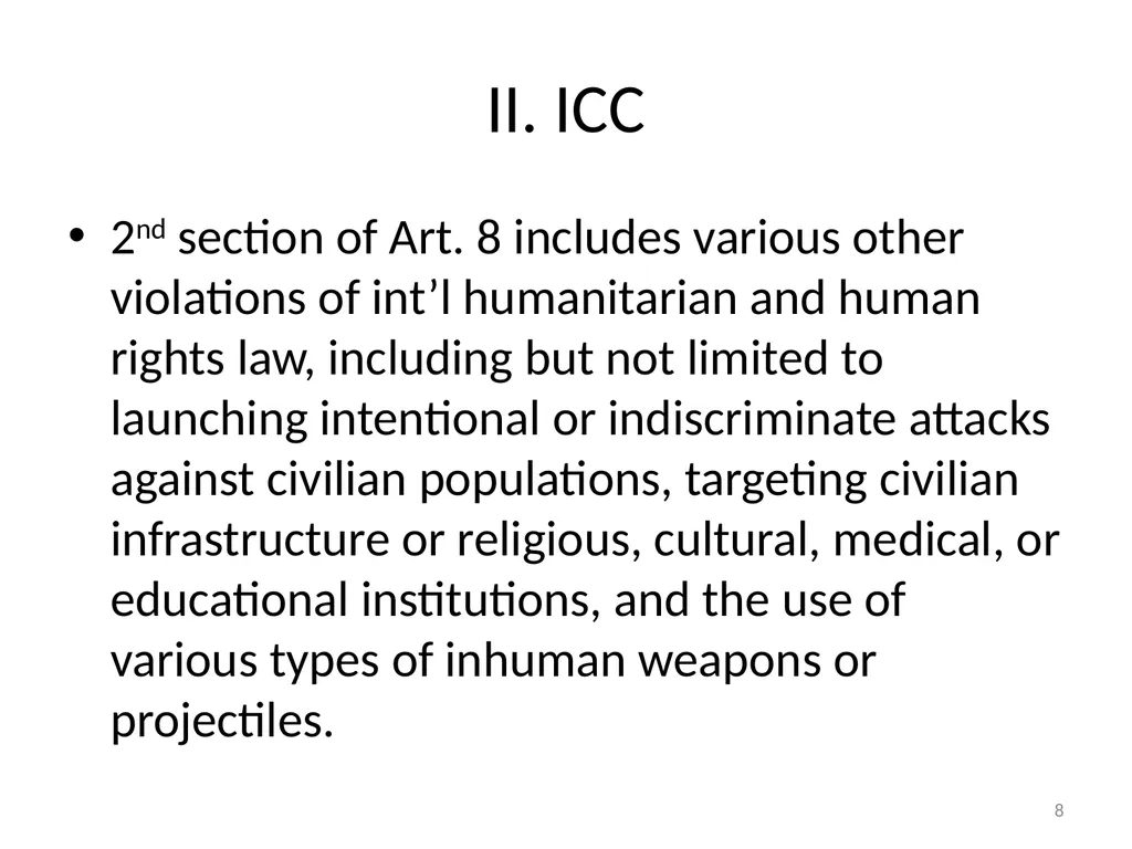 EFFORTS AT ACCOUNTABILITY FOR RUSSIAN-UKRAINE - slide 8 of 20