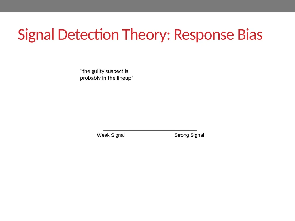 Signal-detection theory and receiver operating - slide 19 of 41