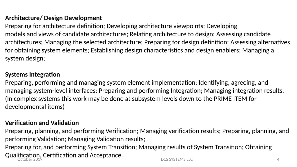 Skills Areas Performed by Certified Systems - slide 4 of 7