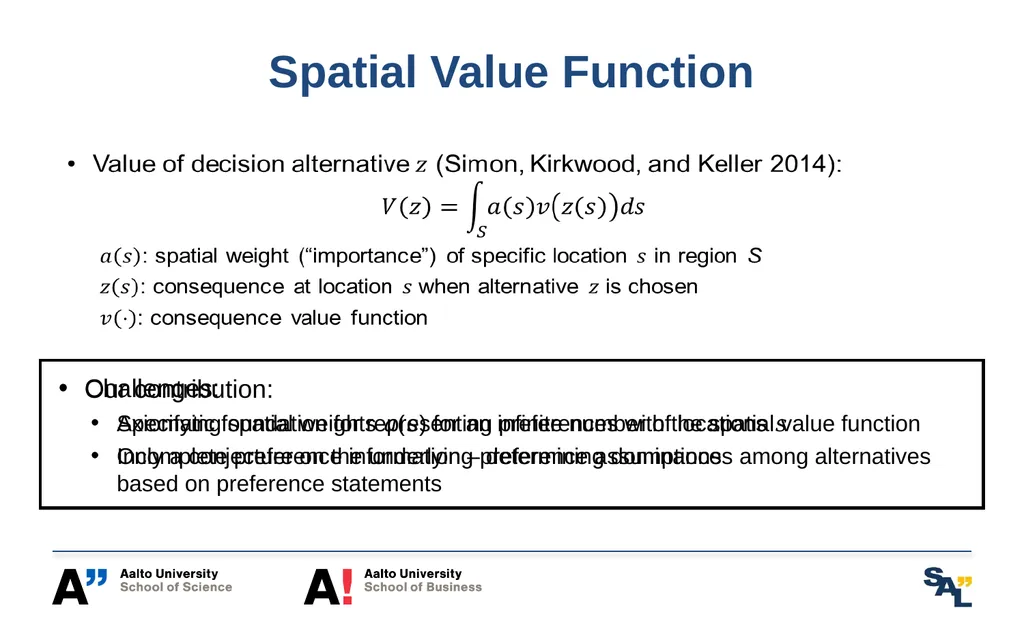 Spatial Multi-Attribute Decision Analysis with - slide 3 of 19