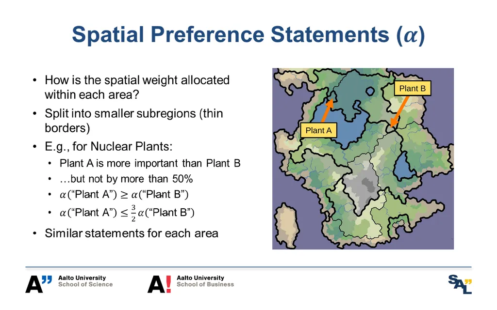 Spatial Multi-Attribute Decision Analysis with - slide 12 of 19
