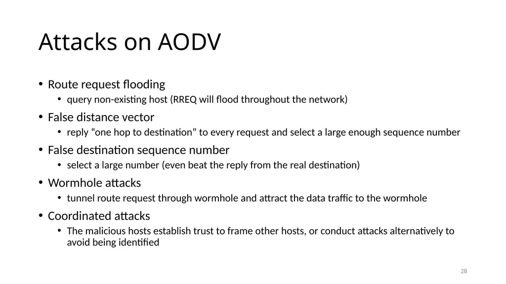 COLLABORATIVE ATTACKS AND DEFENSE Bharat Bhargava - slide 28 of 99
