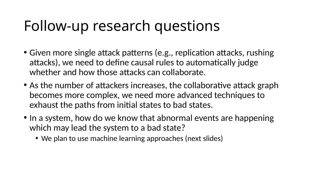 COLLABORATIVE ATTACKS AND DEFENSE Bharat Bhargava - slide 75 of 99