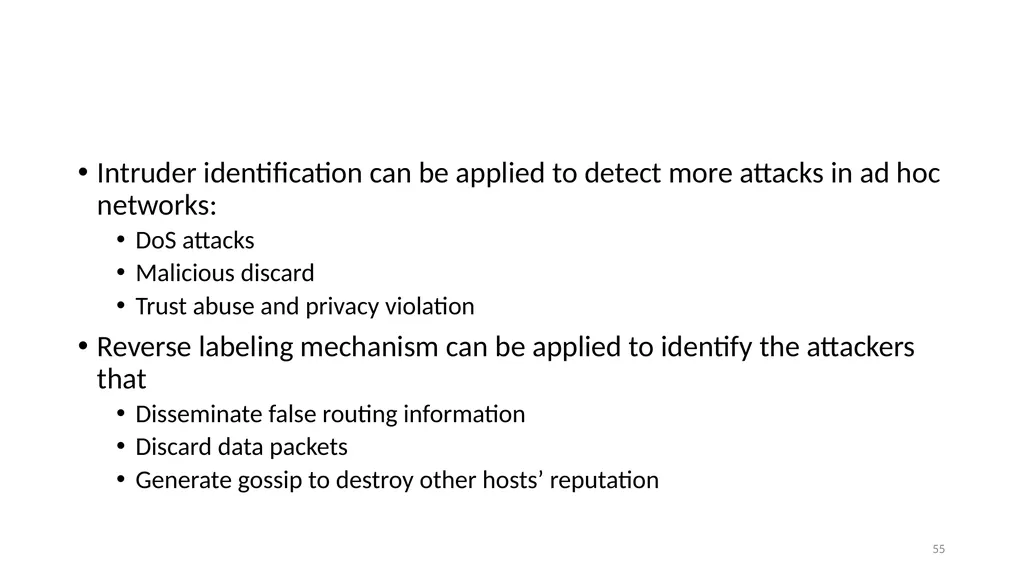 COLLABORATIVE ATTACKS AND DEFENSE Bharat Bhargava - slide 55 of 99