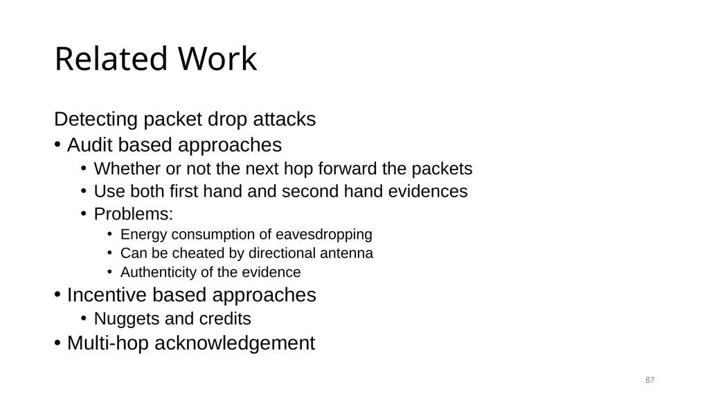COLLABORATIVE ATTACKS AND DEFENSE Bharat Bhargava - slide 87 of 99