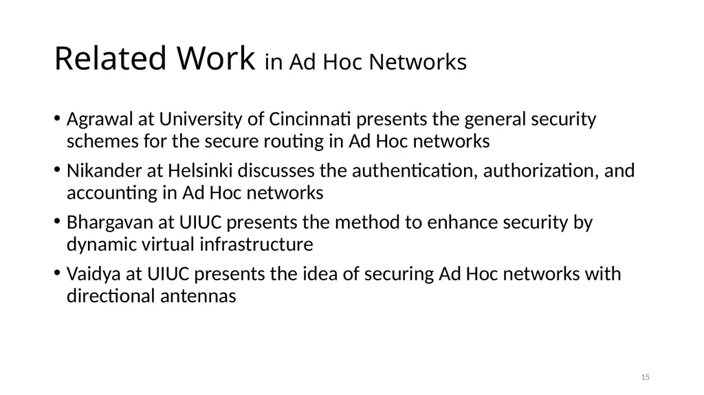 COLLABORATIVE ATTACKS AND DEFENSE Bharat Bhargava - slide 15 of 99