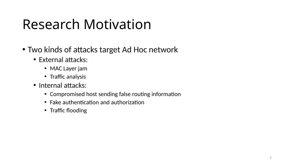 COLLABORATIVE ATTACKS AND DEFENSE Bharat Bhargava - slide 5 of 99