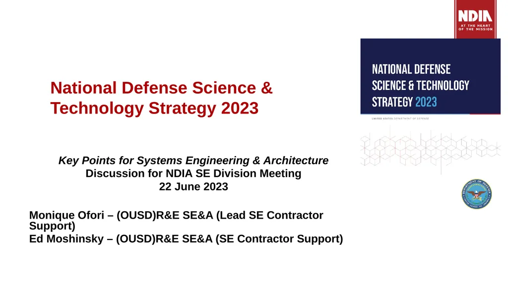 System Engineering Division Monthly Meeting June - slide 10 of 17