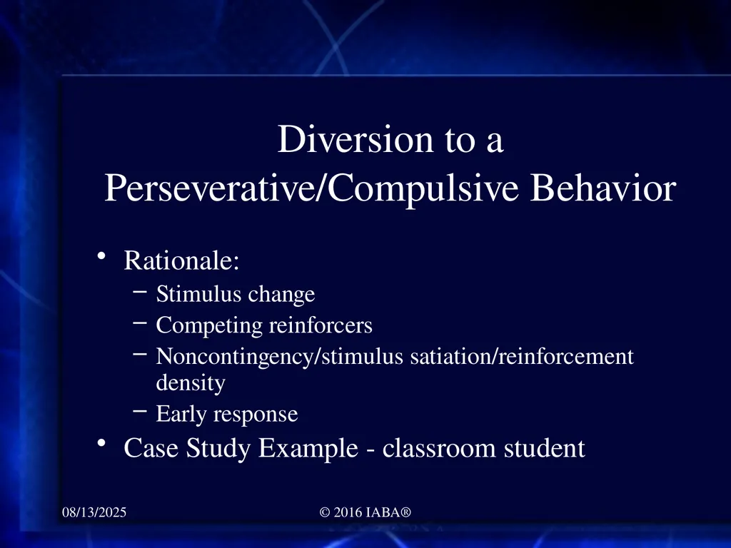 © 2016 Institute for Applied Behavior Analysis®, - slide 118 of 132