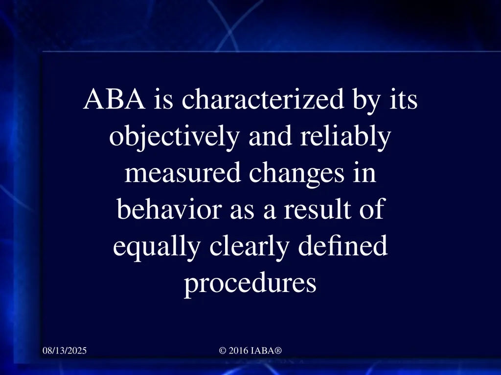 © 2016 Institute for Applied Behavior Analysis®, - slide 14 of 132