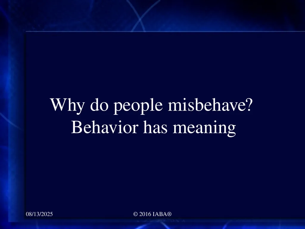 © 2016 Institute for Applied Behavior Analysis®, - slide 54 of 132