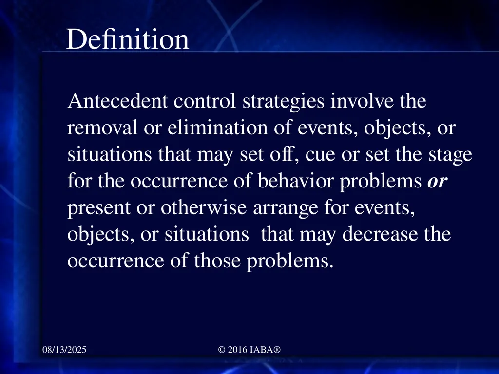 © 2016 Institute for Applied Behavior Analysis®, - slide 68 of 132