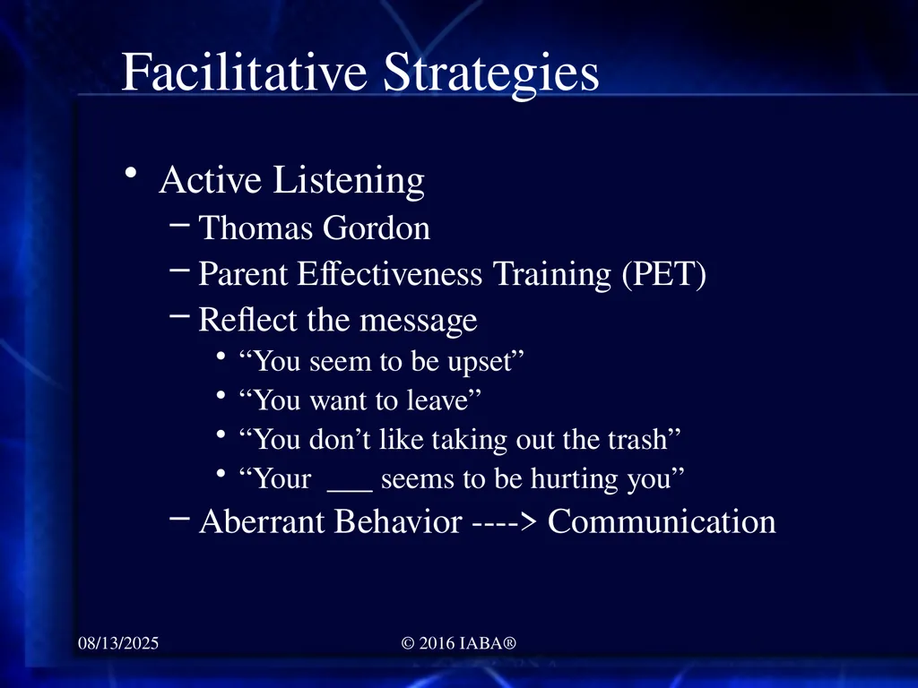 © 2016 Institute for Applied Behavior Analysis®, - slide 82 of 132