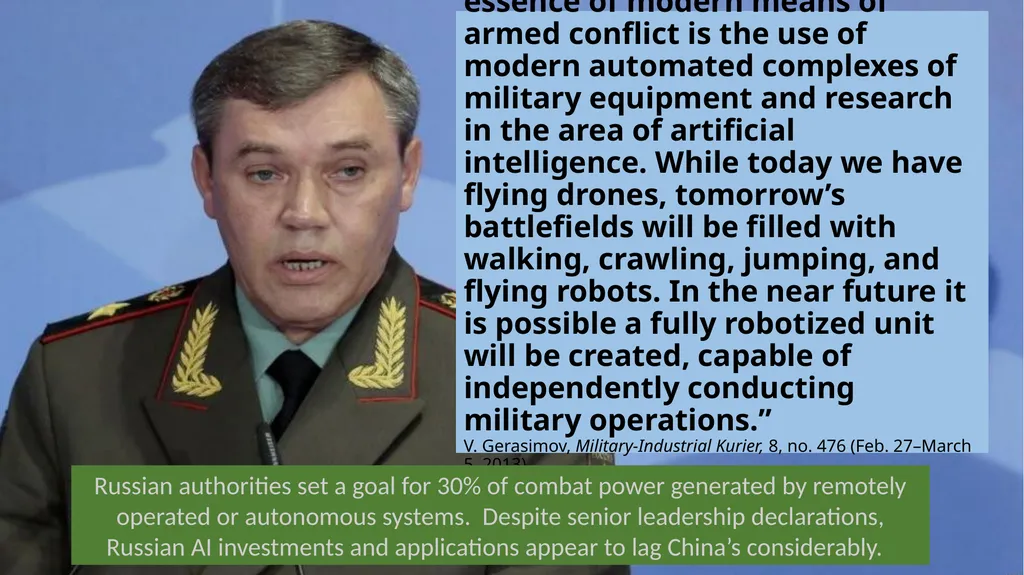 Clausewitz in the Age of Autonomy: The 7th - slide 18 of 41