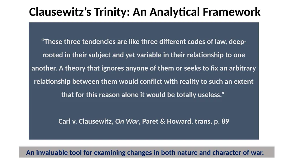 Clausewitz in the Age of Autonomy: The 7th - slide 26 of 41