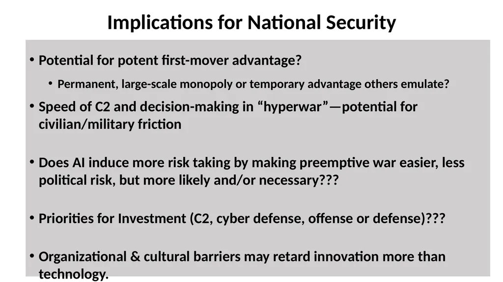Clausewitz in the Age of Autonomy: The 7th - slide 37 of 41