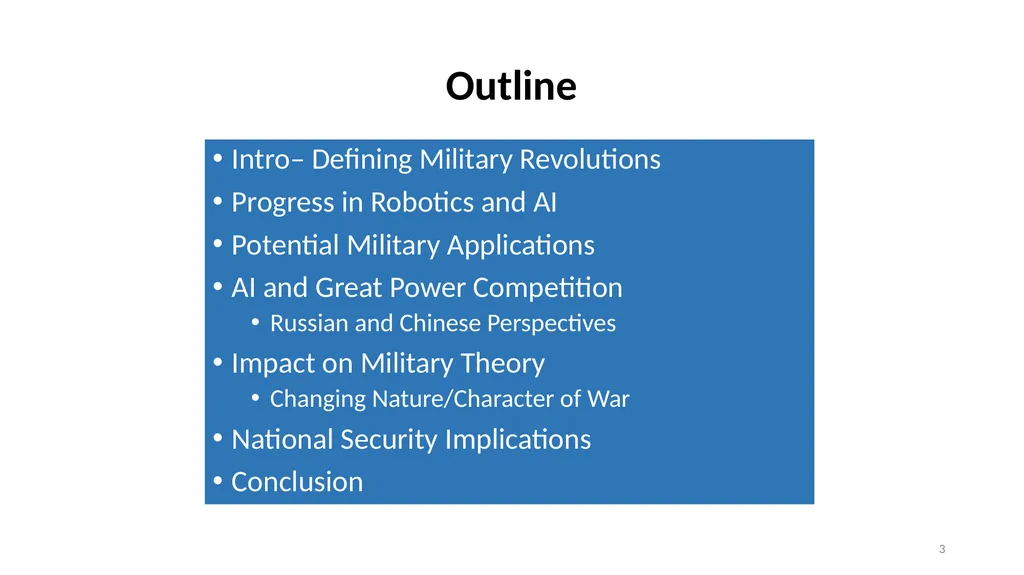 Clausewitz in the Age of Autonomy: The 7th - slide 3 of 41