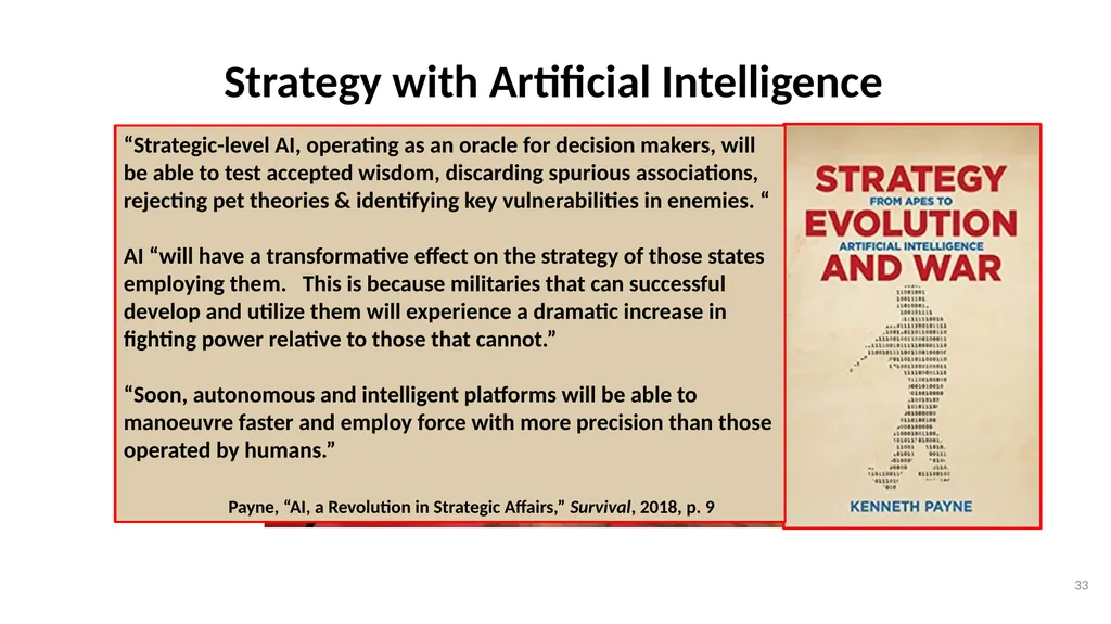 Clausewitz in the Age of Autonomy: The 7th - slide 33 of 41