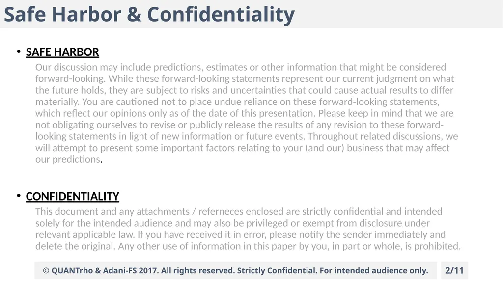 Technology Blueprint Discussion Paper Published - slide 2 of 11