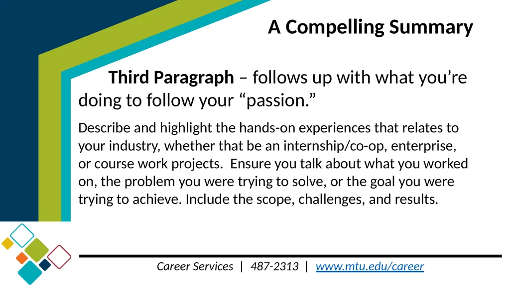 Step 1 Creating a Compelling and Effective - slide 14 of 26