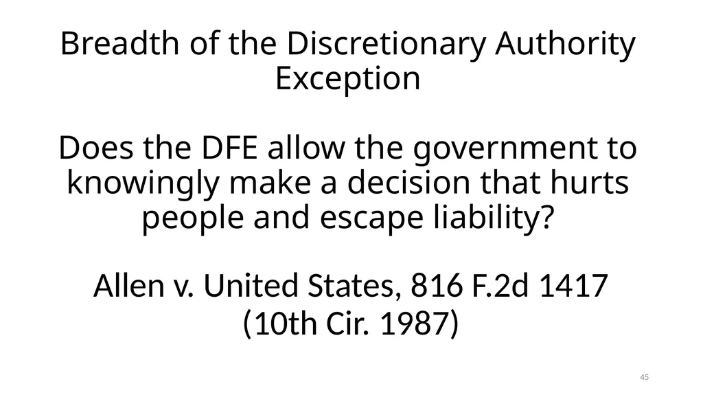 Chapter 5 - THE COURTS’ NATIONAL SECURITY POWERS 1 - slide 45 of 84