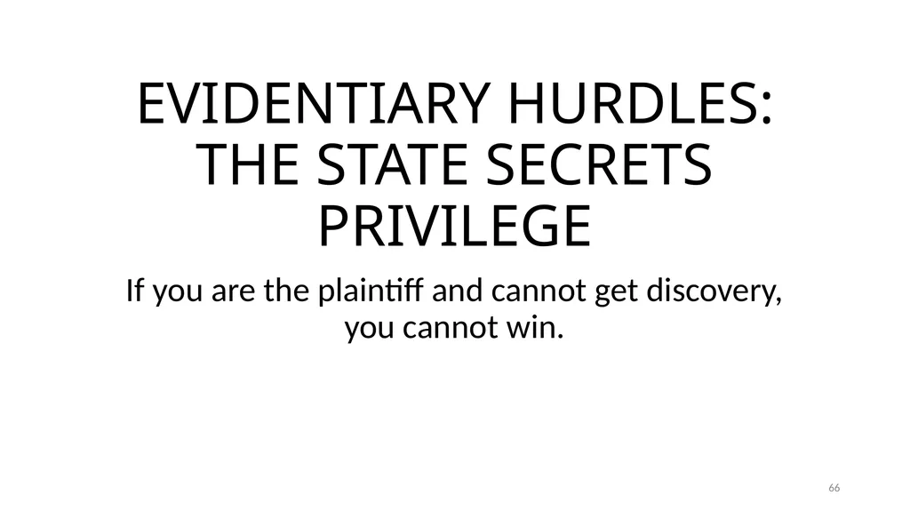 Chapter 5 - THE COURTS’ NATIONAL SECURITY POWERS 1 - slide 66 of 84