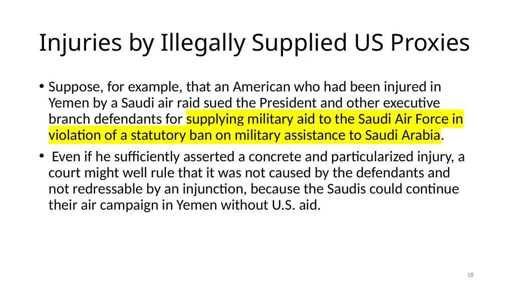 Chapter 5 - THE COURTS’ NATIONAL SECURITY POWERS 1 - slide 18 of 84