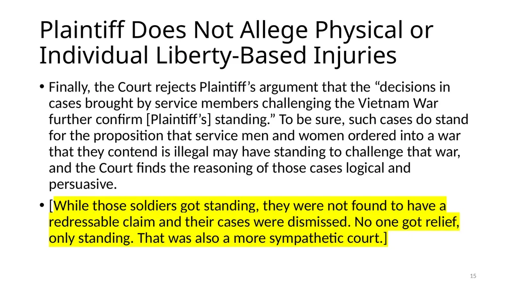 Chapter 5 - THE COURTS’ NATIONAL SECURITY POWERS 1 - slide 15 of 84