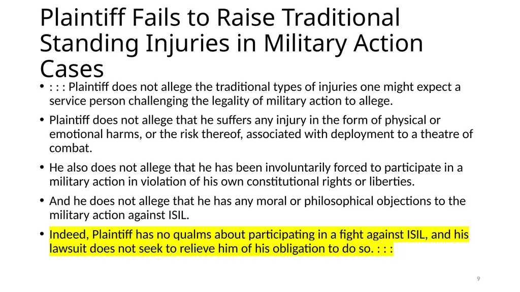 Chapter 5 - THE COURTS’ NATIONAL SECURITY POWERS 1 - slide 9 of 84