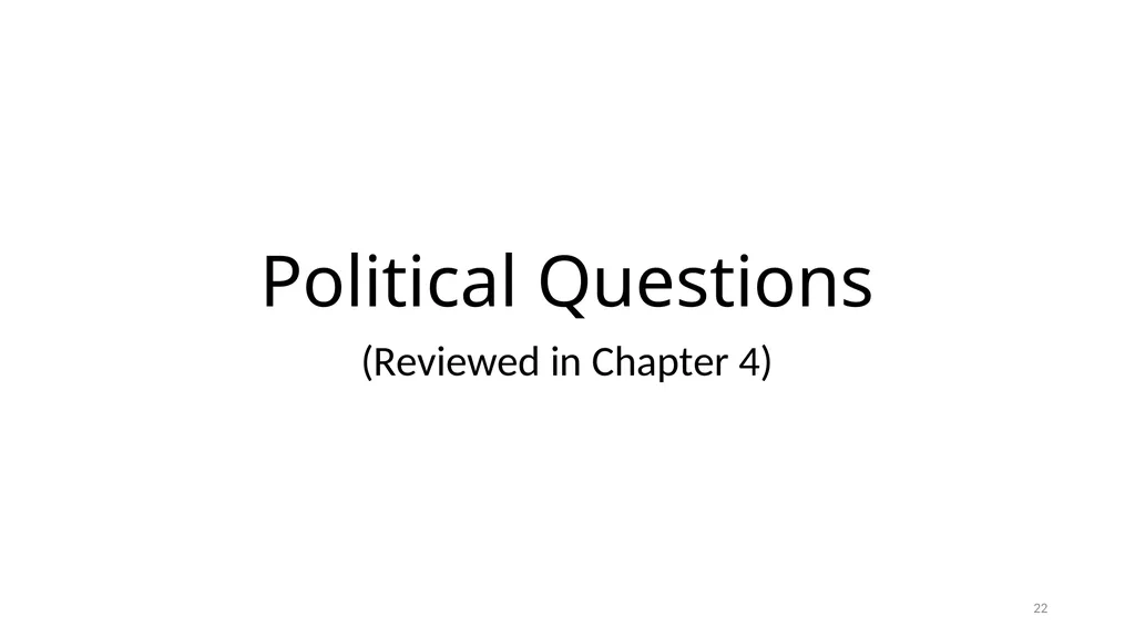 Chapter 5 - THE COURTS’ NATIONAL SECURITY POWERS 1 - slide 22 of 84