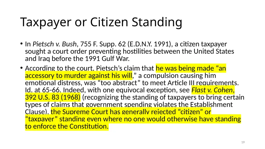 Chapter 5 - THE COURTS’ NATIONAL SECURITY POWERS 1 - slide 19 of 84
