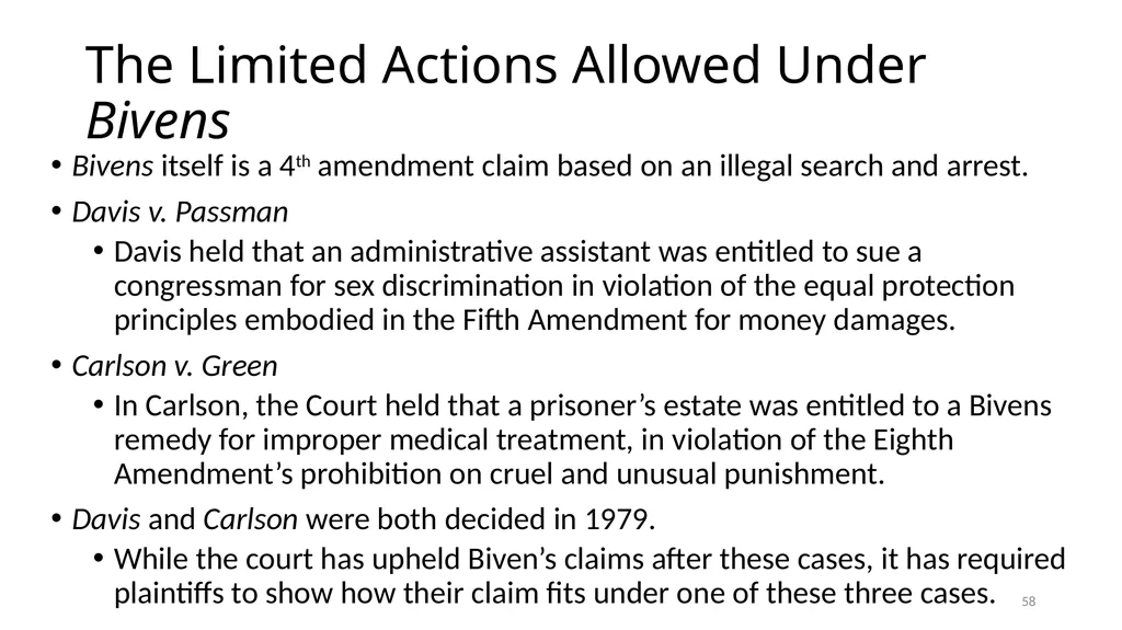 Chapter 5 - THE COURTS’ NATIONAL SECURITY POWERS 1 - slide 58 of 84