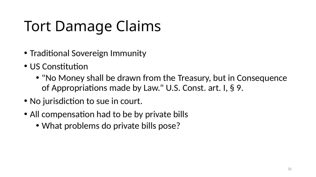 Chapter 5 - THE COURTS’ NATIONAL SECURITY POWERS 1 - slide 31 of 84