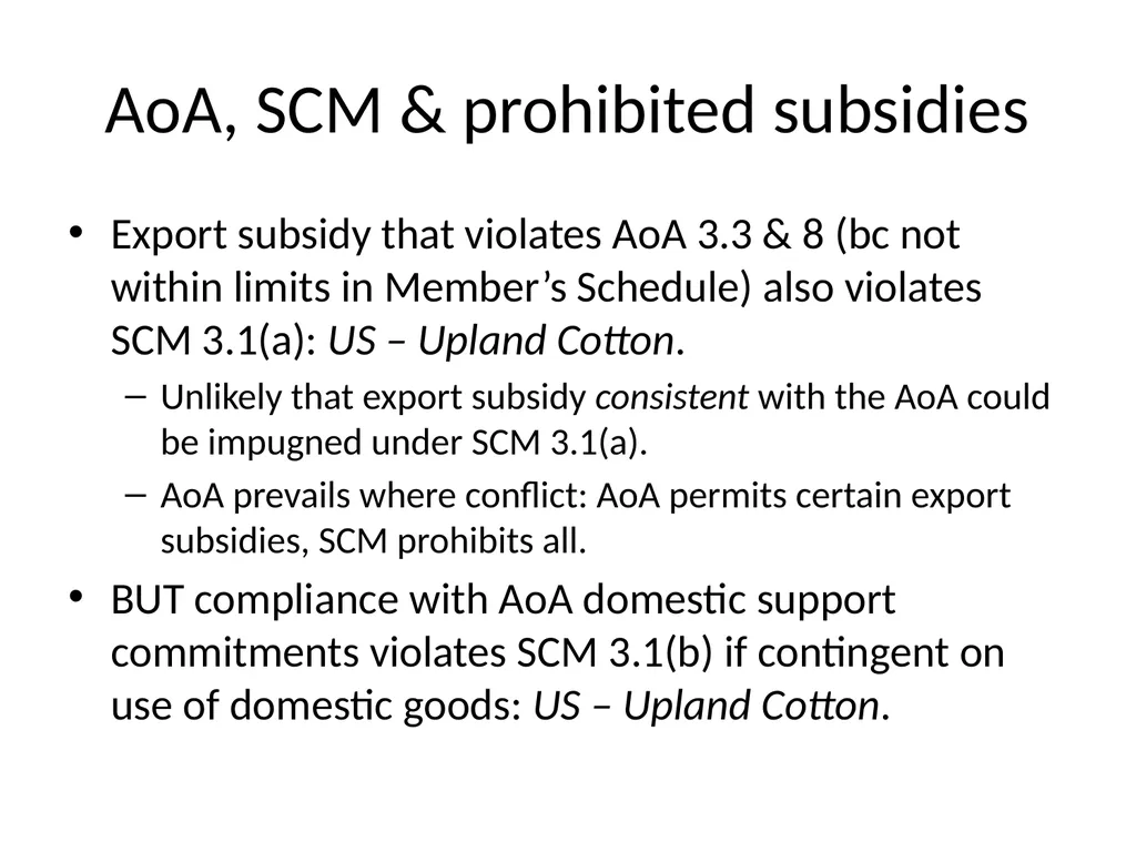 Unresolved Issues in WTO Law & climate change - slide 20 of 68