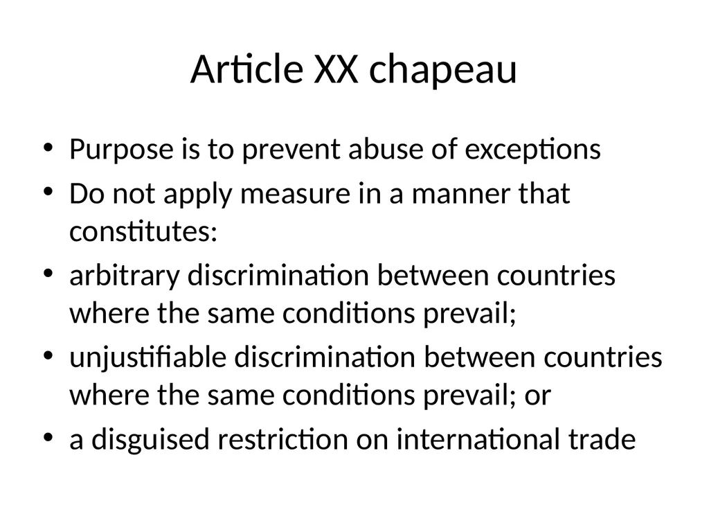 Unresolved Issues in WTO Law & climate change - slide 51 of 68