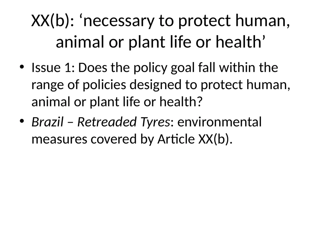 Unresolved Issues in WTO Law & climate change - slide 44 of 68