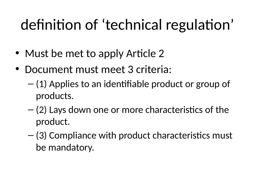 Unresolved Issues in WTO Law & climate change - slide 55 of 68