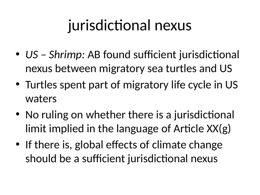 Unresolved Issues in WTO Law & climate change - slide 41 of 68