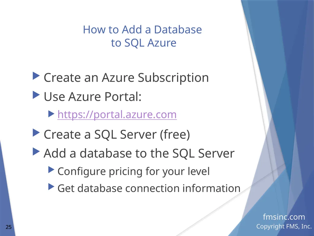 Microsoft Access Database Evolution from the - slide 25 of 41