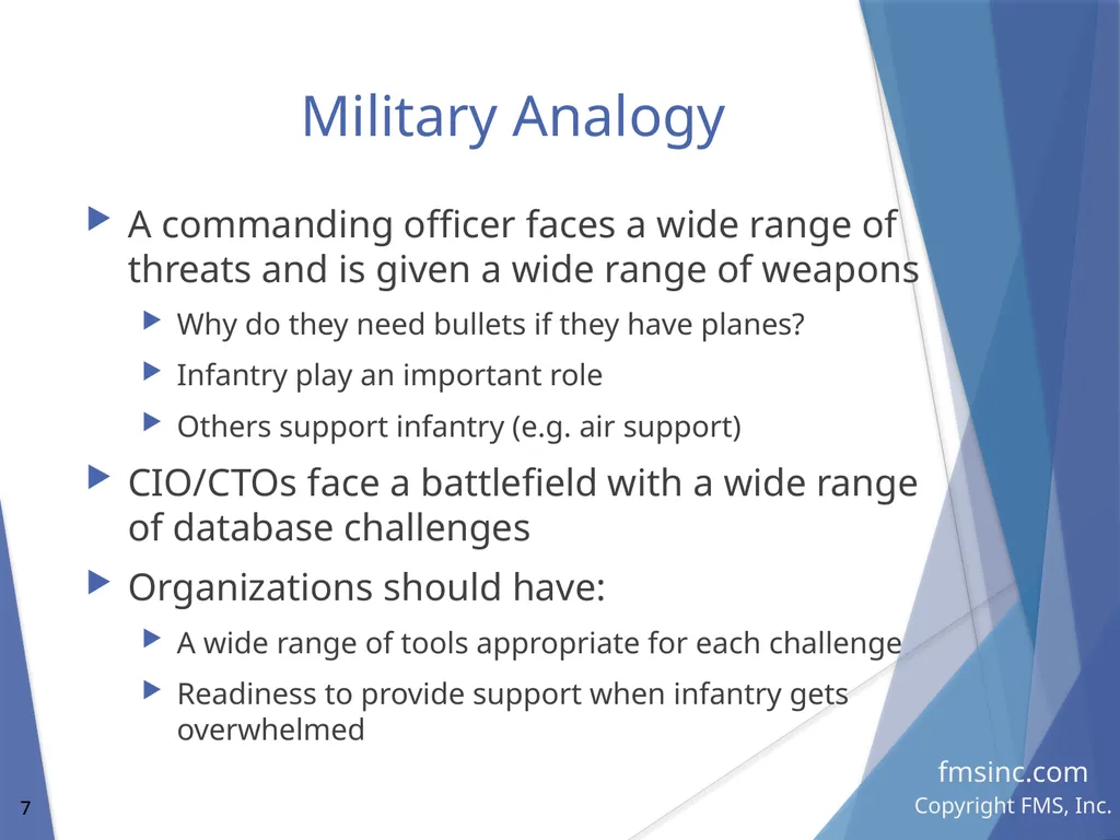 Microsoft Access Database Evolution from the - slide 7 of 41